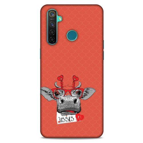 Animax Cute Cow Oppo Realme 5 Pro Kılıf Desenli Silikon