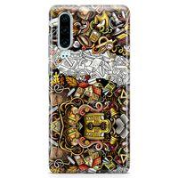 Huawei P30 Kılıf Okulum Doodle Arka Kapak Koruma Desenli Full Koruyucu