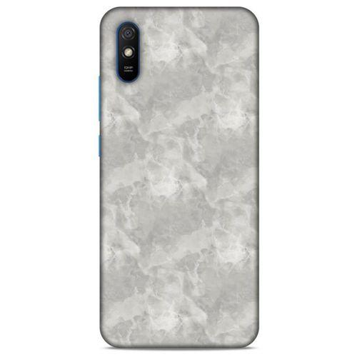 Mermer Desenli (3) Tema Kapak Gri Xiaomi Redmi 9A Kılıf