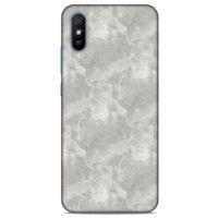 Mermer Desenli (3) Tema Kapak Gri Xiaomi Redmi 9A Kılıf