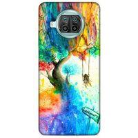 Xiaomi Mi 10T Lite 5G Kılıf Depresyon (15) Antişok Kılıf Yeşil Kahve