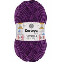 Yumurcak Kadife El Örgü İpi Açık Mor K719