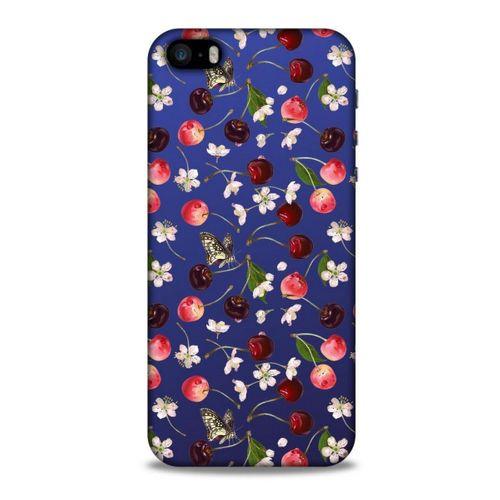 Frutix Kiraz 02 Apple Iphone 5 Kılıf Desenli Silikon
