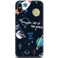 iPhone X Kılıf HD Baskılı Kılıf - Space Fun + Tam Ekran Koruyucu