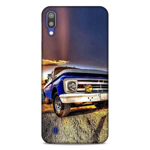 Lopard Samsung Galaxy M10 Uyumlu Kılıf PickUpX (32) Soft Silikon Kılıf Koyu Mavi
