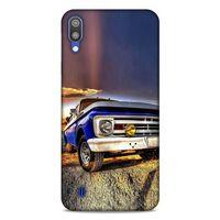 Lopard Samsung Galaxy M10 Uyumlu Kılıf PickUpX (32) Soft Silikon Kılıf Koyu Mavi