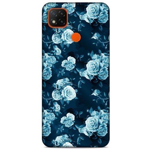 Xiaomi Redmi 9C Uyumlu Kılıf Mavi Delisi (42) Rugged Armor Kılıf Gül