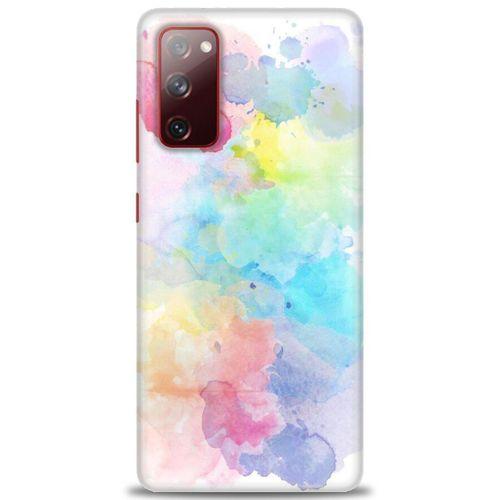 Samsung Galaxy S20 FE Kılıf HD Baskılı Kılıf - Renk Paleti + Tam Ekran Koruyucu