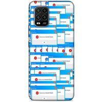 Retro (48) Desen Bumper Kılıf Renkli Xiaomi Mi 10 Lite Kılıf