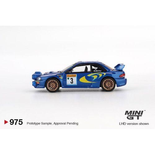 Mini GT Subaru Impreza WRC98 1998 Rally Monte-Carlo 3rd Place #3 975