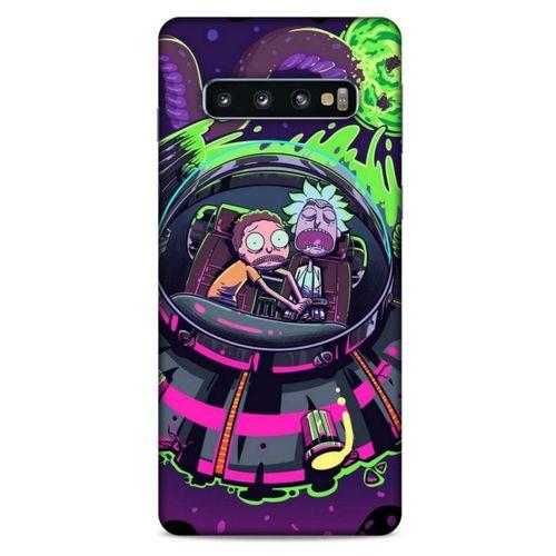 Samsung Galaxy S10 Uyumlu Kılıf Rick And Morty (21) Koruyucu Kapak Brad