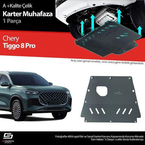 Chery Tiggo 8 Pro Çelik Karter Muhafaza Koruma 2025 Üzeri