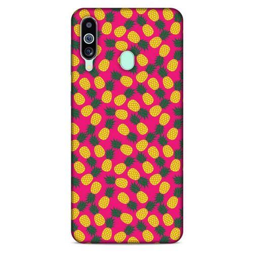 Frutix Ananas 03 Samsung Galaxy M40 Kılıf Desenli Silikon