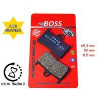 YAMAHA Yamaha Ön Fren Disk Balatası Boss Fa252 Yzf 600 Fz6 Fz-07 Mt-07(18-21) Mt-09 R1 Xv 1700 1900