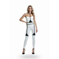 Siyah Harness Takım Ayarlanabilir Suni Deri Vücut Aksesuarı - Brf226