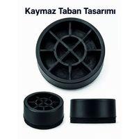 4 Adet Kaymaz Çamaşır Makinesi Ayak Altlığı