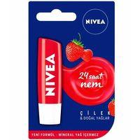 Nivea Lip Care Çilekli Dudak Nemlendirici Lipstick 5.5 ML