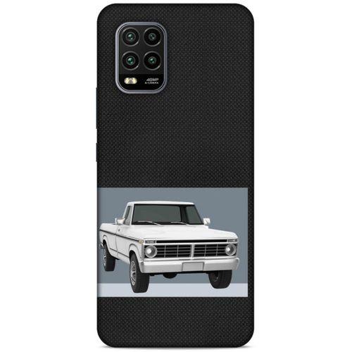 Lopard Xiaomi Mi 10 Lite Uyumlu Kılıf PickUpX (9) Kılıf İnci Beyazı