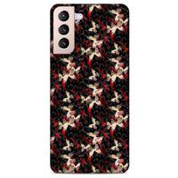 Lopard Samsung Galaxy S21 Plus Uyumlu Kılıf Kamuflaj (66) Kalın Kılıf
