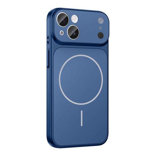 Apple iPhone 15 Kılıf Zore M-Safe Şarj Özellikli Kamera Korumalı Formen Kapak