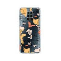 Redmi Note 9 Pro Line Style Desenli Premium Şeffaf Silikon Kılıf