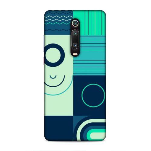 Xiaomi Mi 9T Pro Uyumlu Kılıf Insomnia (10) Full Koruma Kılıfı Yeşil Lacivert