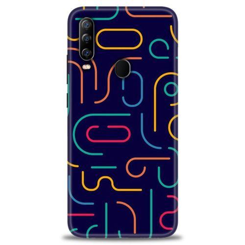 General Mobile GM 20 Pro Kılıf HD Baskılı Kılıf - Renkli Çubuklar + Tam Ekran Koruyucu