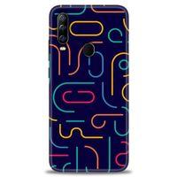 General Mobile GM 20 Pro Kılıf HD Baskılı Kılıf - Renkli Çubuklar + Tam Ekran Koruyucu