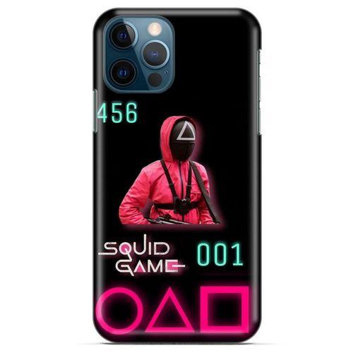 Apple iPhone 13 Pro Uyumlu Kılıf Squid Game (25) Antişok Kapak Yon