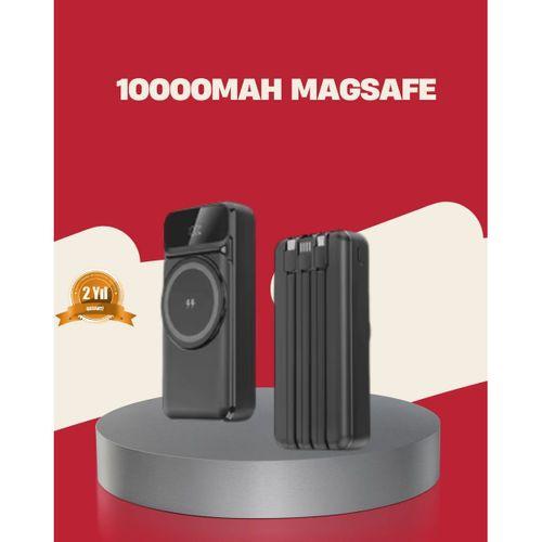 Kablosuz 15w Şarj Destekli 10000 Mah Taşınabilir Powerbank – Hızlı Şarj Özellikli