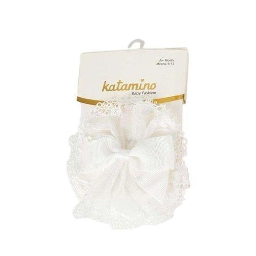 Katamino Katamino Kurdele Popo Aks. Kız Bebek Külotlu Çorap K32071 Asorti