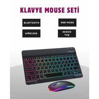 Türkçe Q Kl.ye Düzenli Rgb Kablosuz Kl.ye Mouse Set