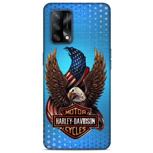 Oppo A74 4G Uyumlu Kılıf Motorsiklet (38) Neo Hybrid Kılıf Harley Davidson