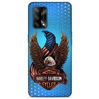 Oppo A74 4G Uyumlu Kılıf Motorsiklet (38) Neo Hybrid Kılıf Harley Davidson