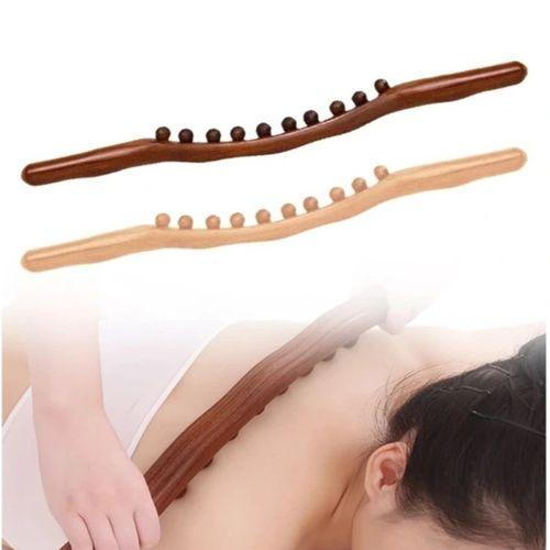 60 Cm Doğal Ahşap Masaj Sopası