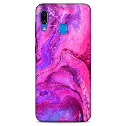 Samsung Galaxy A30 Uyumlu Kılıf Pembe Delisi (20) Koruyucu Kılıf Fuşya