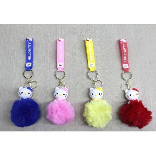 Ponponlu Hello Kitty Anahtarlık Alk4247 - Lisinya