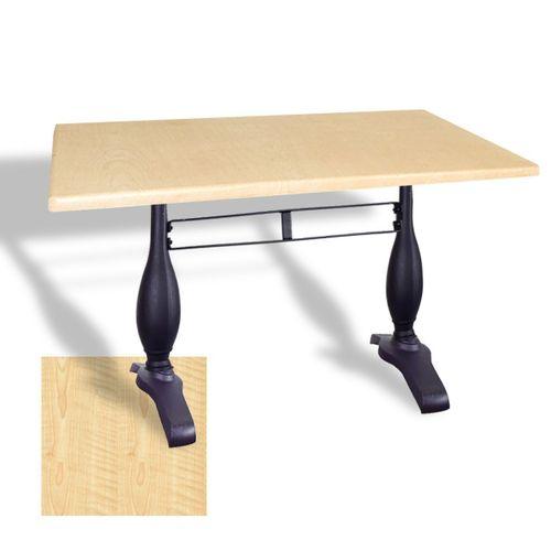 Dockers Çipa 3011 Döküm Ayak Masa 70x120 cm - (Werzalit, Wermodin ve Allzalit Tabla) - Akçaağaç