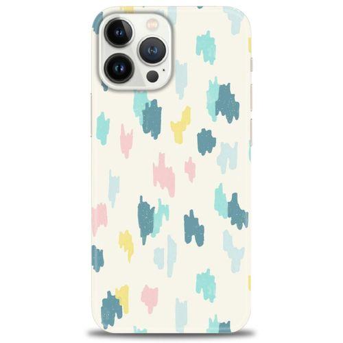 iPhone 13 Pro Max Kılıf HD Baskılı Kılıf - Blue + Tam Ekran Koruyucu