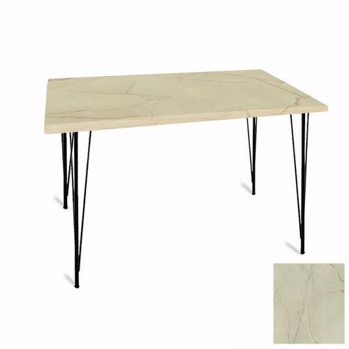 Dockers Premıum Mutfak Masası 70x120 ESB (Werzalit, Wermodin ve Allzalit Tabla) - Golden Marble