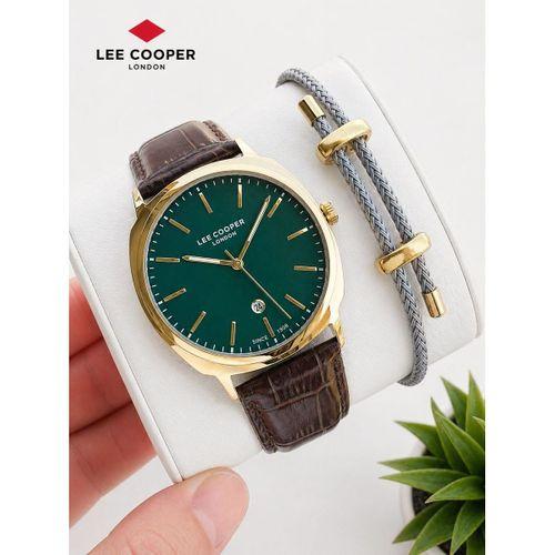 Lee Cooper Deri Kordon Takvimli Kadran 2 Yıl Garantili 5 Atm Suya Dayanıklı Erkek Kol Saati 8248.172