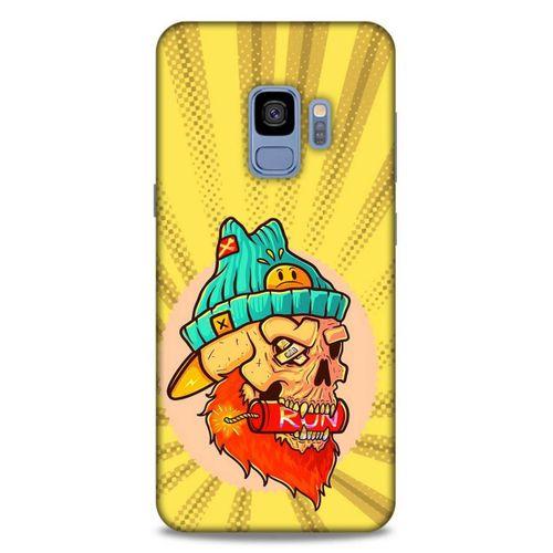 Lopard Samsung Galaxy S9 Uyumlu Kılıf Tattoo's (32) Soft Silikon Kılıf Run