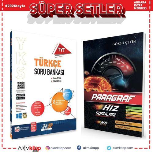 Hız ve Renk TYT Türkçe ile Paragraf Soru Bankası 2 Kitap Set