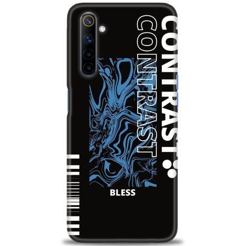 Realme 6 Kılıf HD Baskılı Kılıf - Bless + Tam Ekran Koruyucu