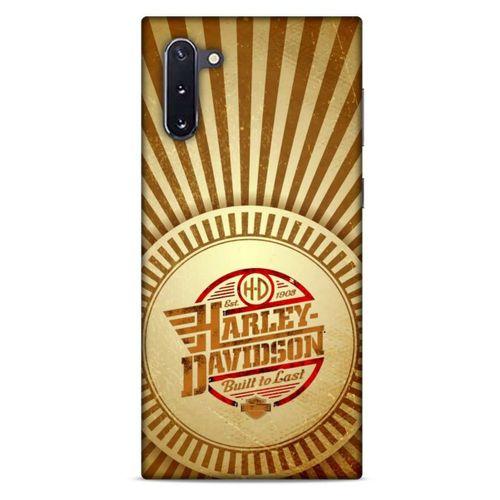 Samsung Galaxy Note 10 Uyumlu Kılıf Motorsiklet (42) Rugged Armor Kılıf Harley
