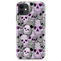 Apple iPhone 13 Mini Uyumlu Kılıf Pembe Delisi (38) Neo Hybrid Kılıf Skeleton