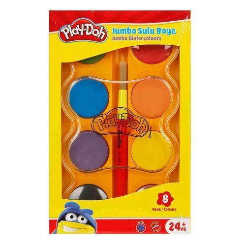 Play-Doh Jumbo Sulu Boya 8 Renk