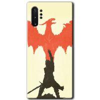 Galaxy Note 10 Plus Kılıf HD Desen Baskılı Arka Kapak - Dragon Hunter 1 + Kırılmaz Cam