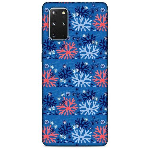 Samsung Galaxy S20 Plus Uyumlu Kılıf Mavi Delisi (36) Glitter Kılıf Lokal