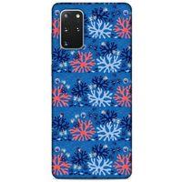Samsung Galaxy S20 Plus Uyumlu Kılıf Mavi Delisi (36) Glitter Kılıf Lokal